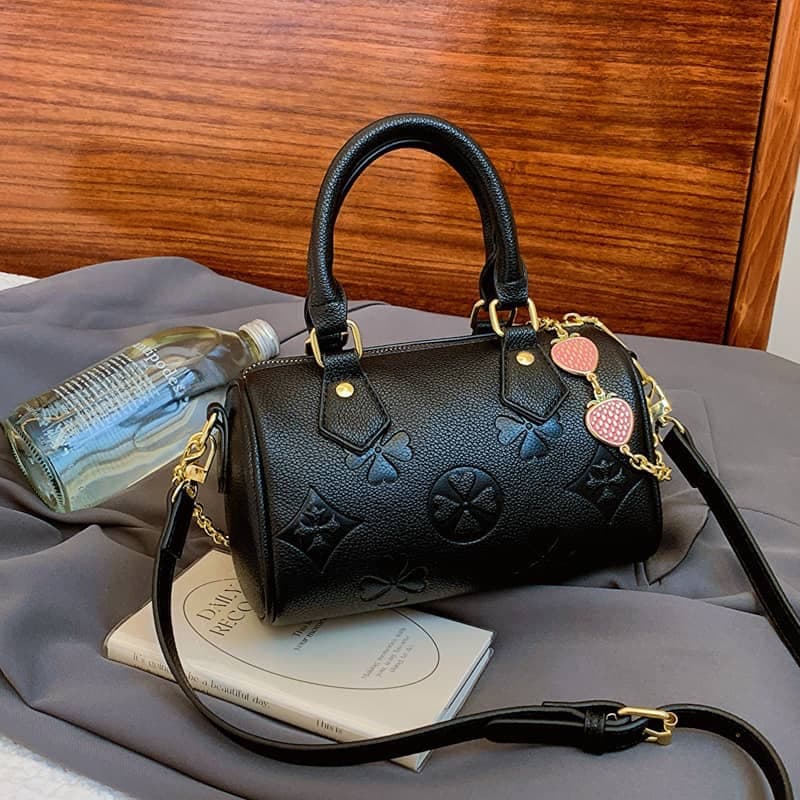 Luna Barrel Crossbody Handbag