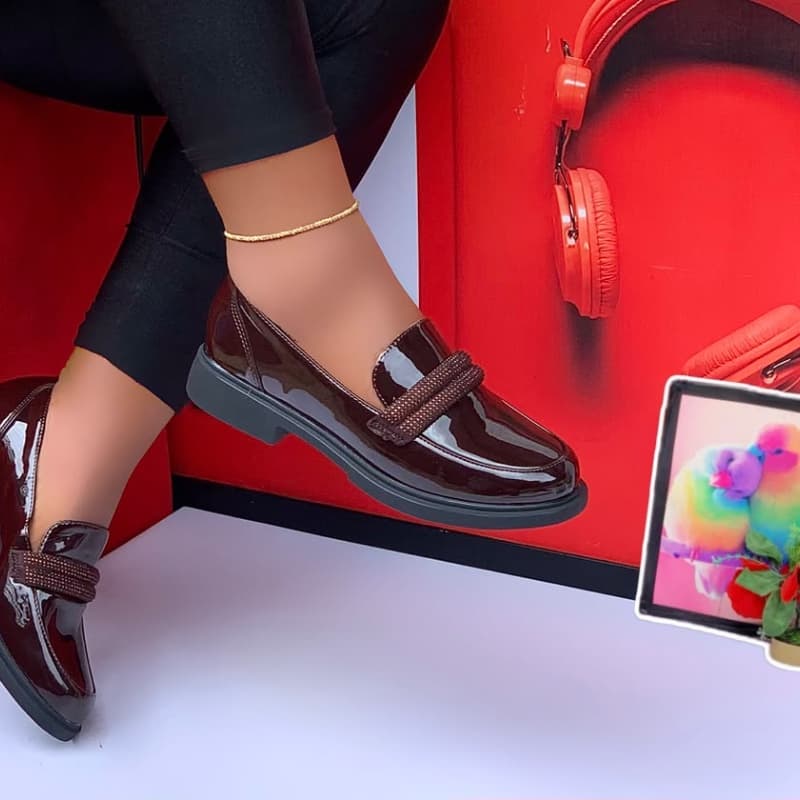 Classic Patent Penny Loafers